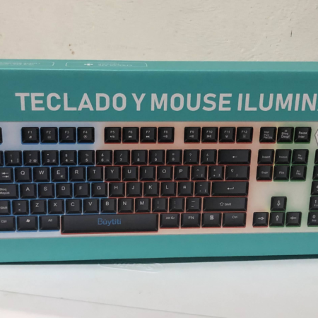 Kit Teclado y mouse Gamer RGB